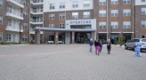 Exterior view of the leasing office 